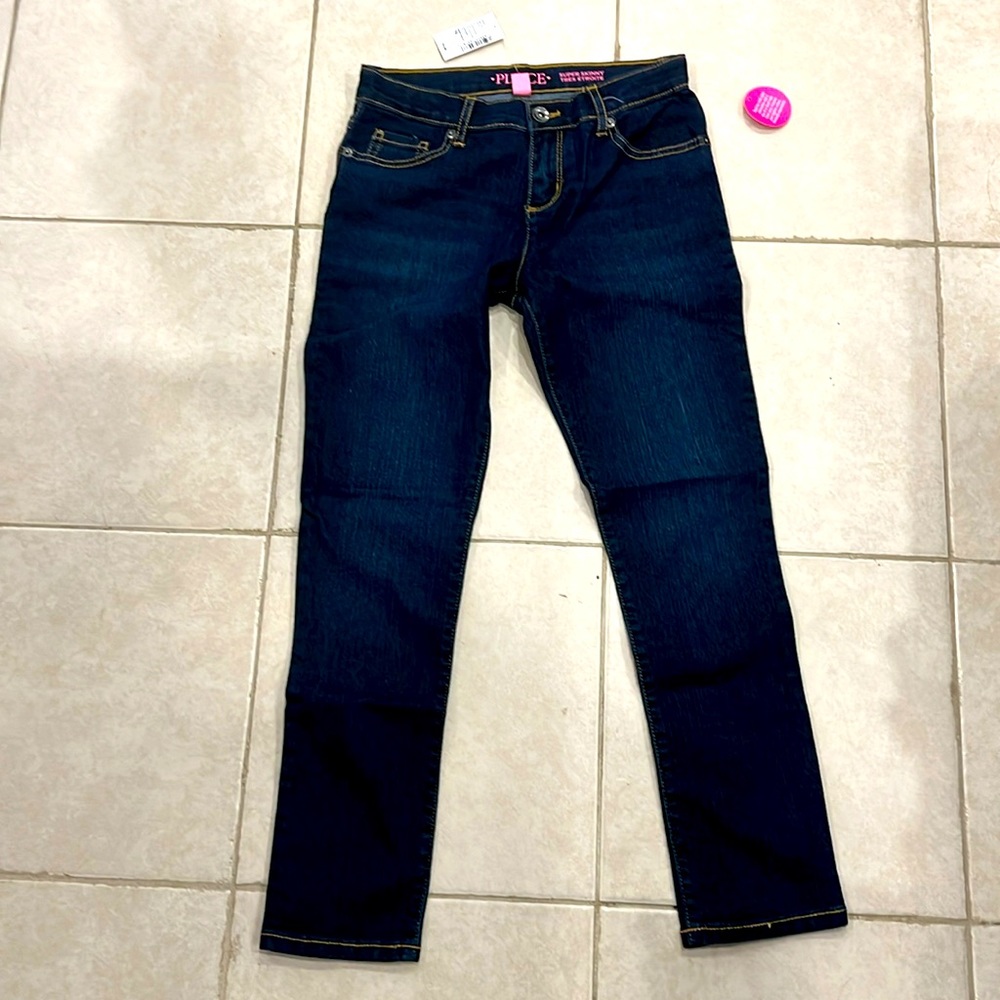 Brand new girl blue jeans with tags: Size 10